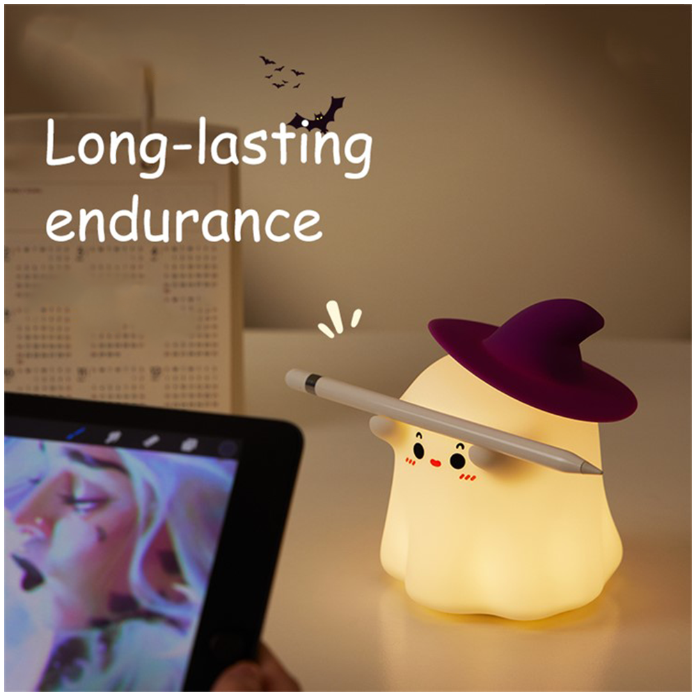 Pipihome Geister Bubble Lampe - LED Nachtlicht Halloween Deko