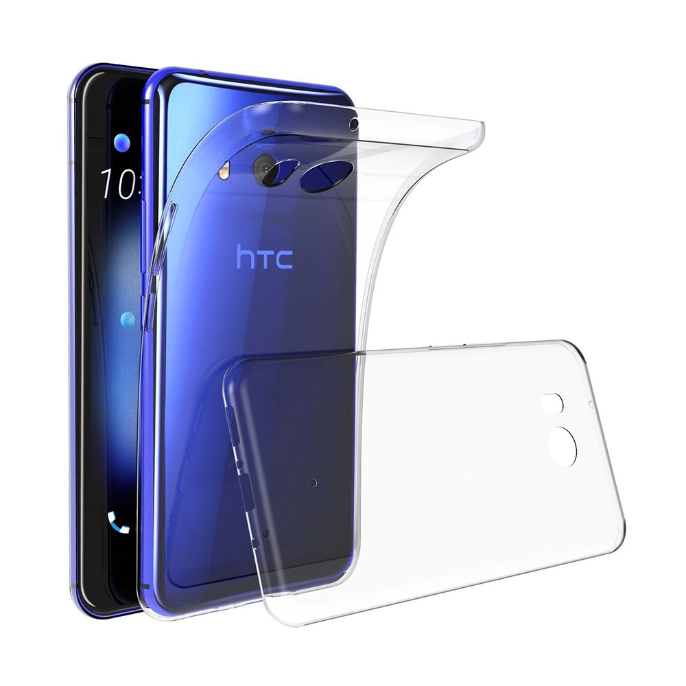 Image of HTC U11 Gummi Hülle Ultra Thin 0.6 mm - Transparent bei Apfelkiste.ch