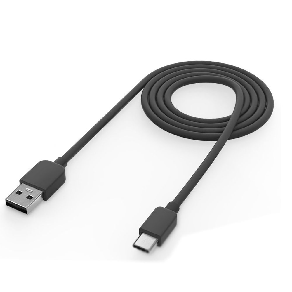 Image of HTC - (1.2m) U11 Life Ladekabel USB auf USB C - Schwarz bei Apfelkiste.ch