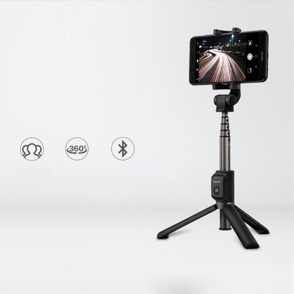 Huawei Bluetooth Selfiestick Tripod Halterung Schwarz