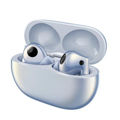 Image of Huawei - FreeBuds Pro 2 Bluetooth In-Ear Kopfhörer ANC Headset IP54 mit Ladecase (55035843) - Silver Blue bei Apfelkiste.ch