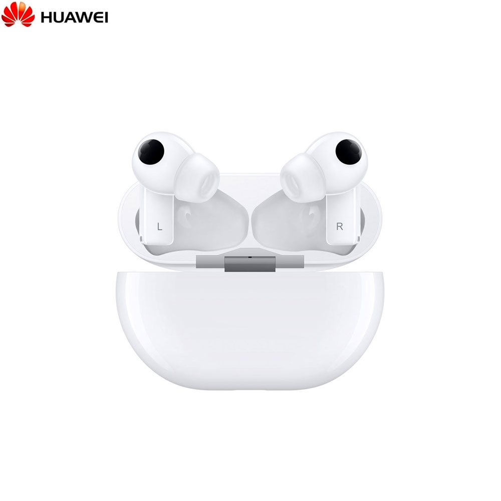 FreeBuds Pro ANC Stereo Bluetooth Wireless Kopfhörer Qi Ladecase Active Noise Cancelling (55033464) - Weiss