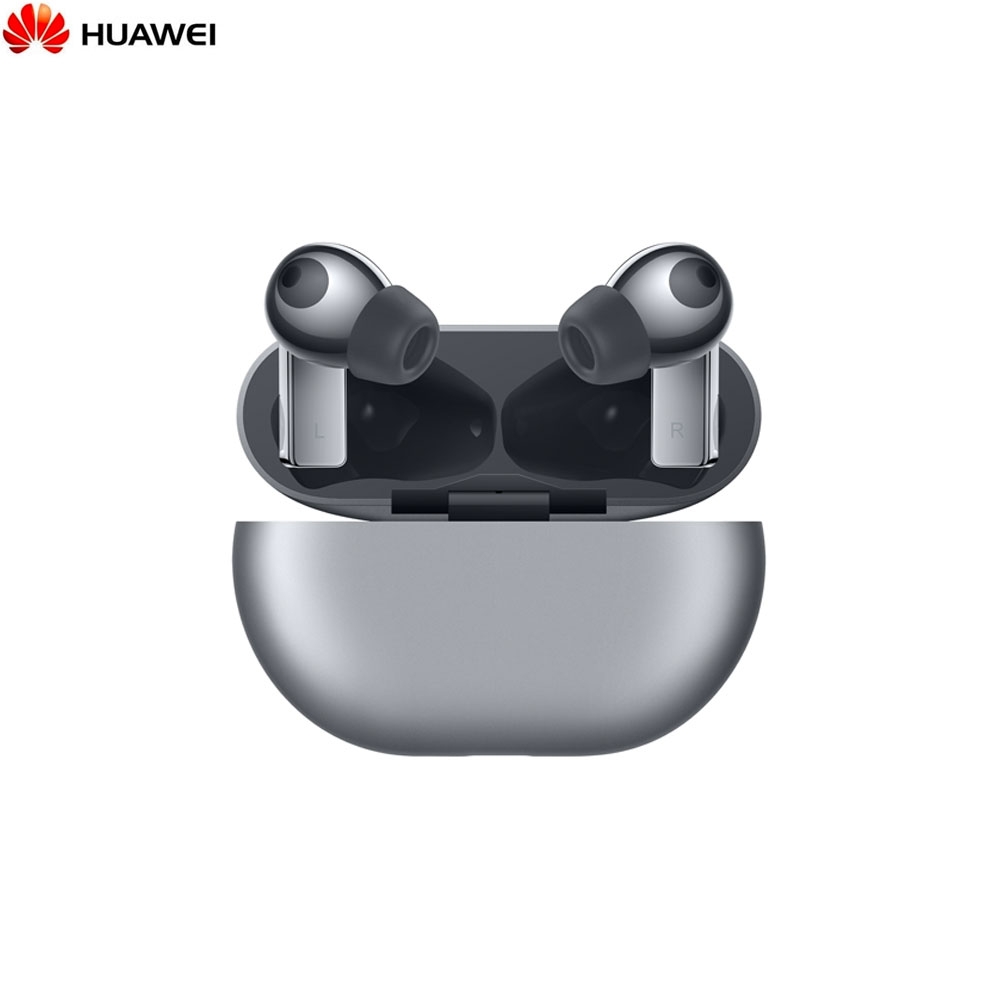 FreeBuds Pro ANC Stereo Bluetooth Wireless Kopfhörer Qi Ladecase Active Noise Cancelling (55033466) - Silver Frost