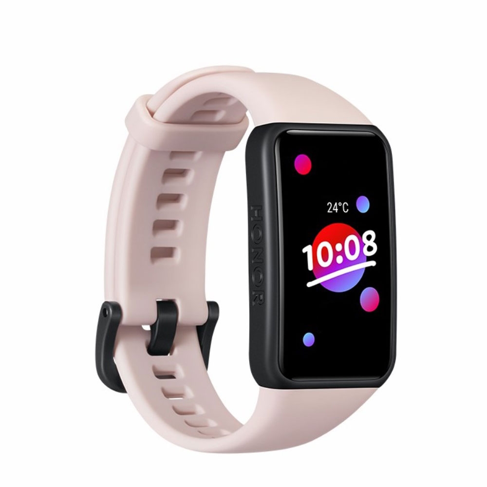 Image of Honor - Band 6 Bluetooth Fitness Tracker mit AMOLED Display Wasserdicht (5ATM) - Rosa bei Apfelkiste.ch