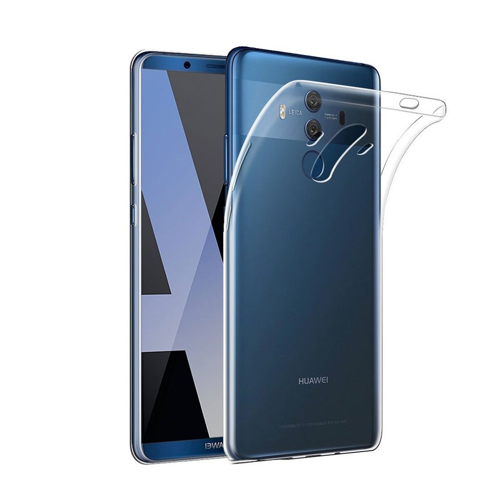 Image of Huawei Mate 10 Pro Gummi Hülle Slim Look 1.0mm - Transparent bei Apfelkiste.ch