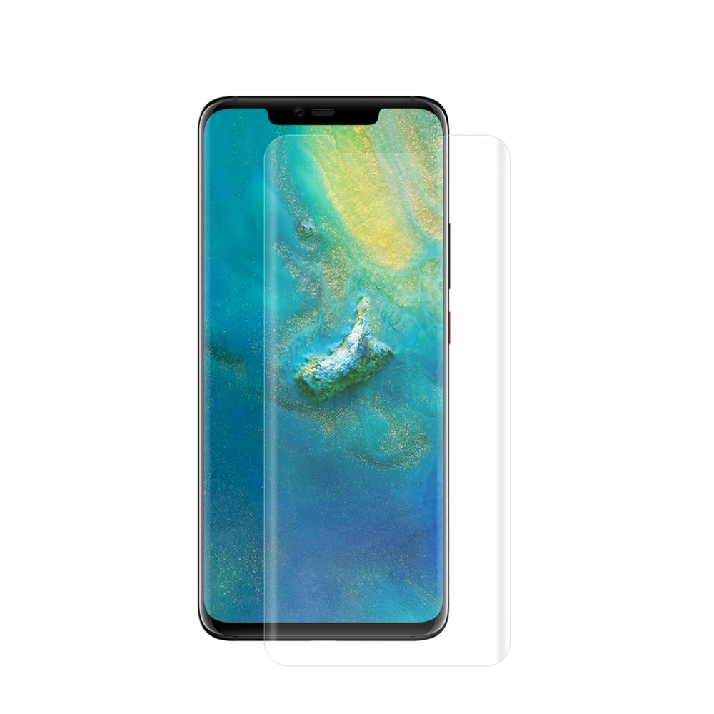 Image of Huawei Mate 20 Pro Vollbild 3D Curved Panzer Display 0.3 mm - Transparent bei Apfelkiste.ch