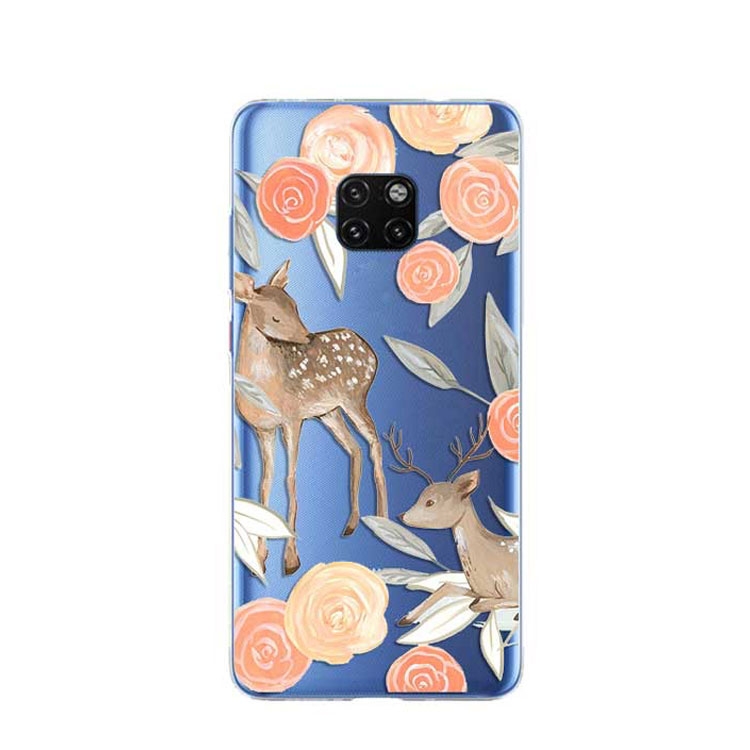 Image of Apfelkiste © - Huawei Mate 20 Pro Gummi Case Hülle Ultra Thin Rehfamilie - Transparent bei Apfelkiste.ch