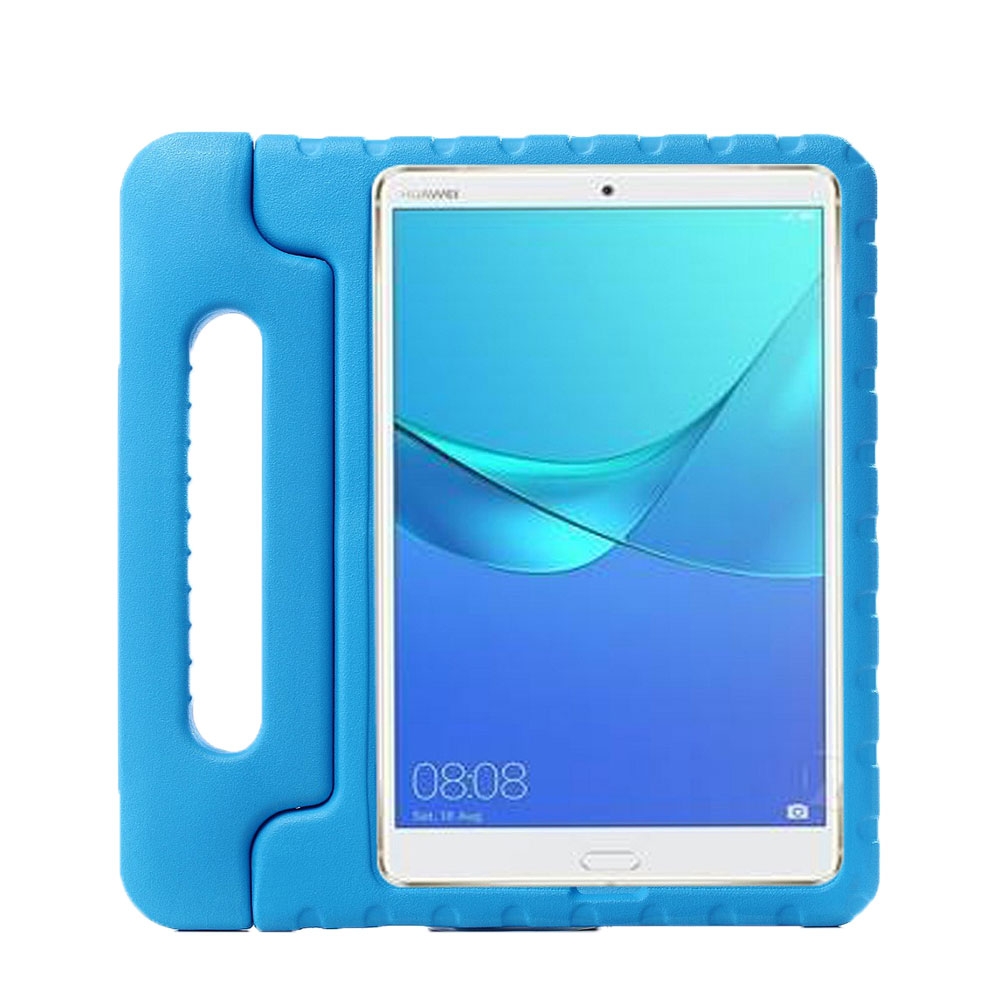 Image of Huawei MediaPad M5 10.8 / 10.8 Pro Stossfeste Schaumstoff Schutz Hülle + Griff für Kinder - Blau bei Apfelkiste.ch