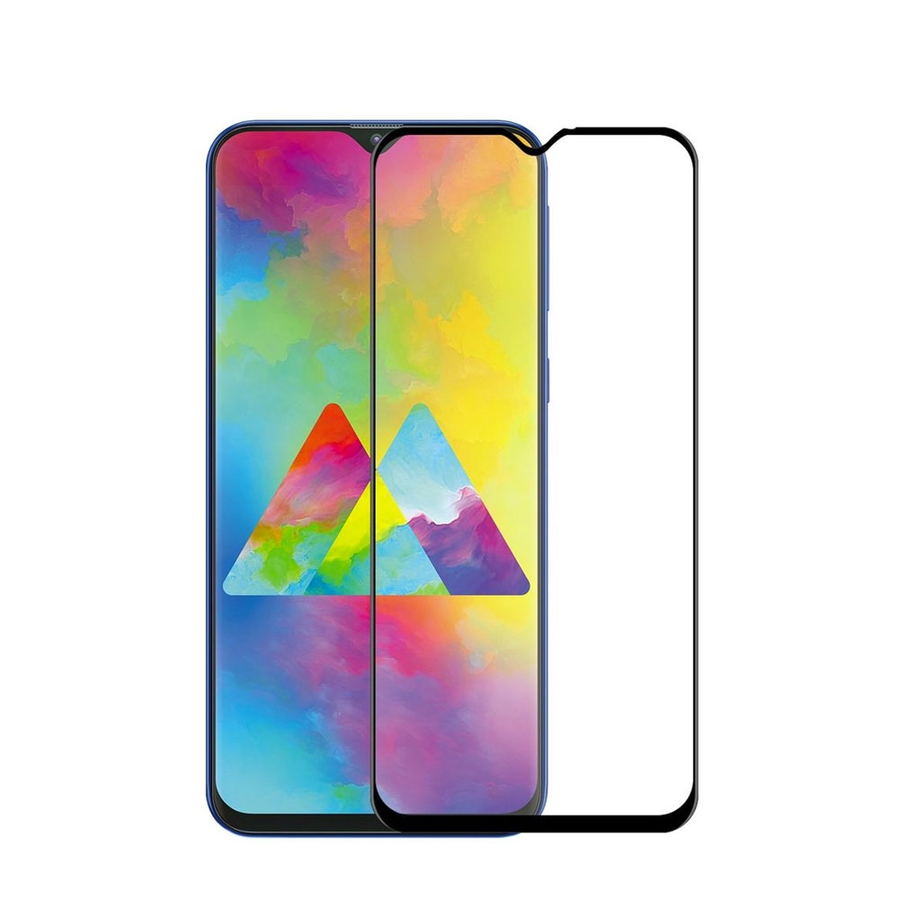 Image of Huawei P Smart Plus (2019) Full-Screen Vollbild Glas Display Schutz mit Rahmen 0.4mm - Schwarz bei Apfelkiste.ch