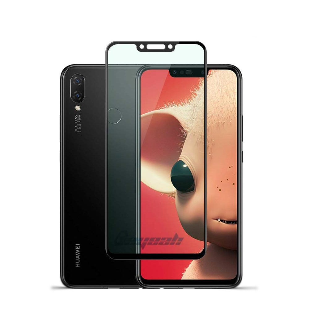 Image of IMAK - Huawei P Smart Plus (2018) Full-Screen 3D Vollbild Glas Display Schutz mit Rahmen - Transparent bei Apfelkiste.ch