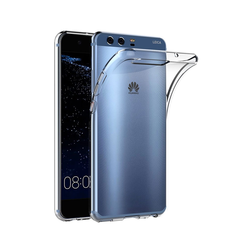 Image of Huawei P10 Crystal Clear Gummi Case Hülle Ultra Thin 0.8mm - Transparent bei Apfelkiste.ch
