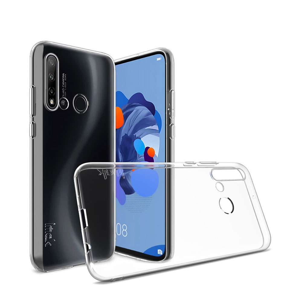Image of IMAK - Huawei P20 Lite (2019) Gummi Case Ultra Thin Hülle - Transparent bei Apfelkiste.ch