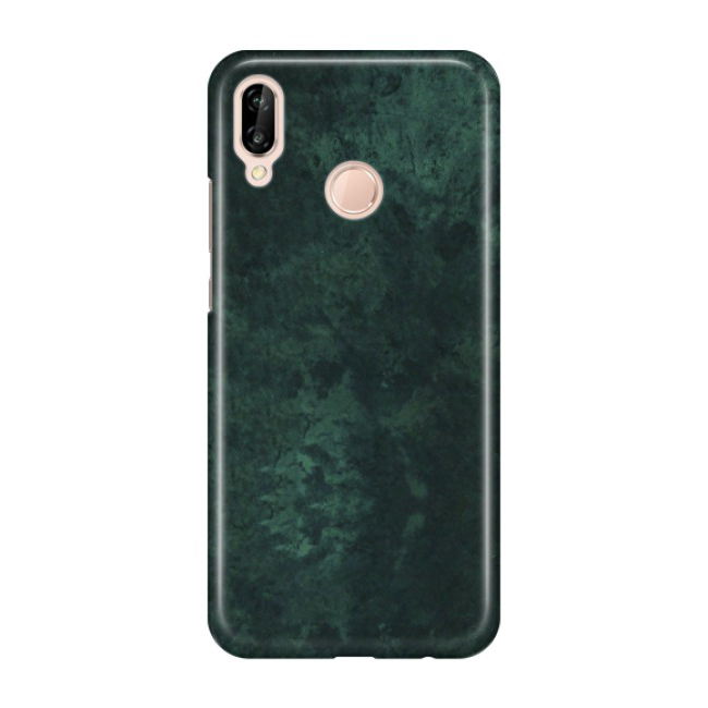 Image of Huawei P20 Lite Hardcase Schutzhülle Dark Print - Dunkelgrün bei Apfelkiste.ch