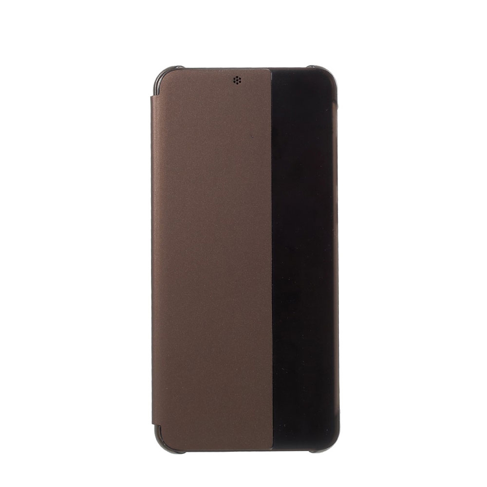 Image of Huawei P20 Pro Leder Hülle Smart View Flip Case - Braun bei Apfelkiste.ch