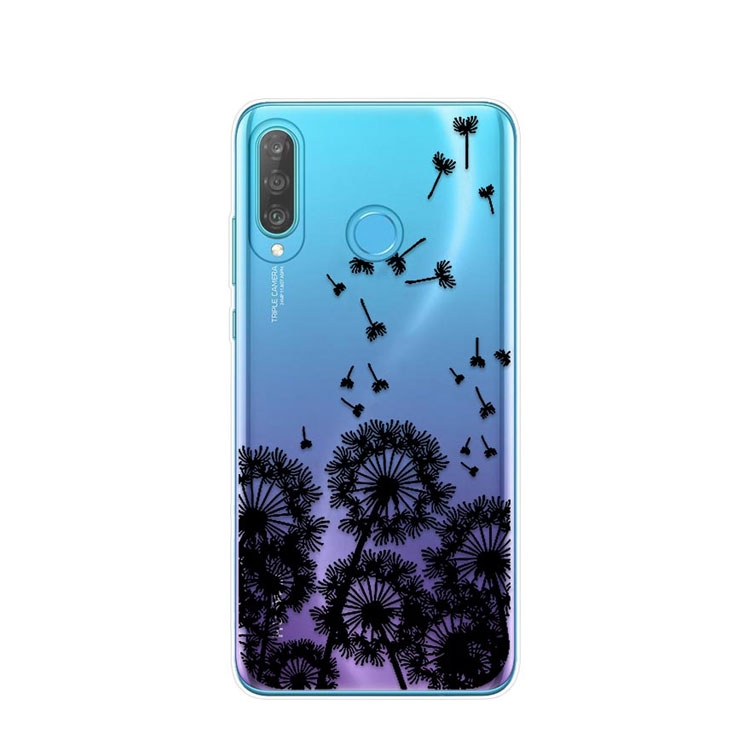 Image of Apfelkiste © - Huawei P30 Lite New Edition / P30 Lite Gummi Case Hülle Ultra Thin Pusteblumen - Transparent bei Apfelkiste.ch