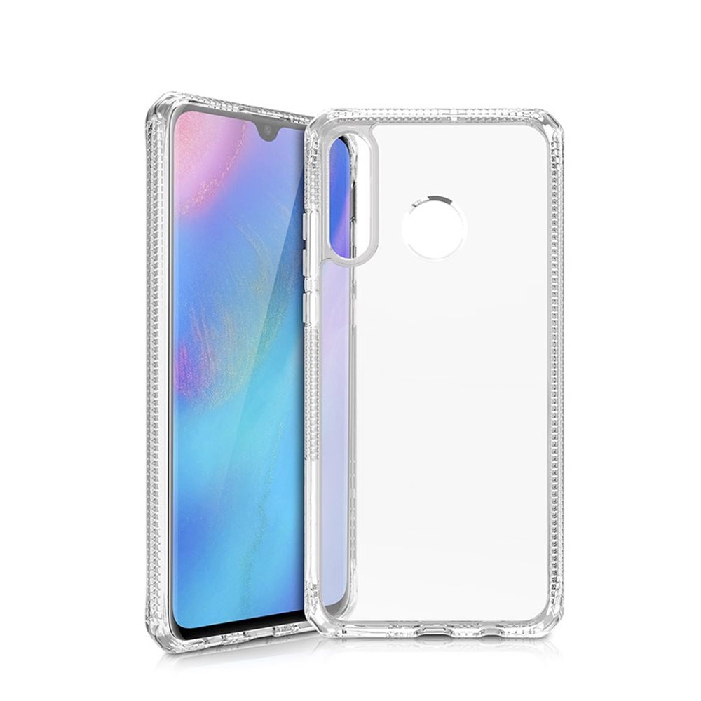 Image of ITSkins - Huawei P30 Lite New Edition / P30 Lite Hybrid MKII Schutz Hardcase Hülle (Fallschutz 2 Meter) - Transparent bei Apfelkiste.ch