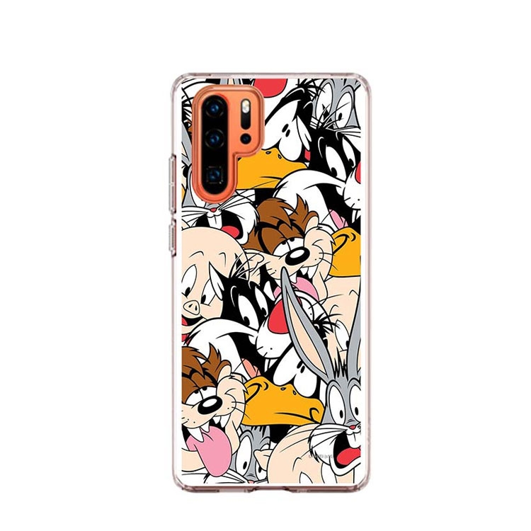 Image of Apfelkiste © - Huawei P30 Pro New Edition / P30 Pro Gummi Case Hülle Ultra Thin Cartoon Tierfamilie bei Apfelkiste.ch