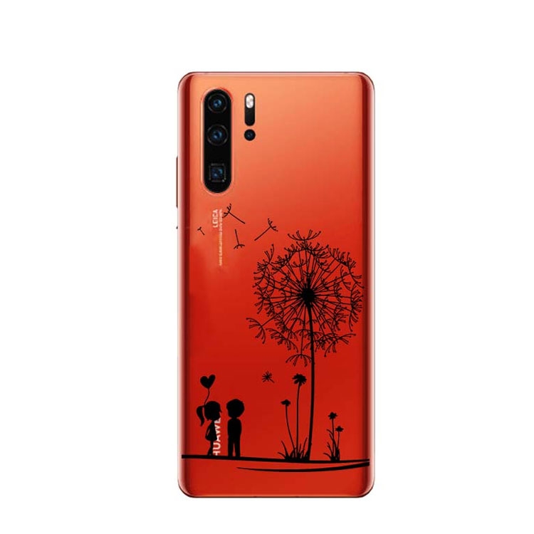 Image of Apfelkiste © - Huawei P30 Pro New Edition / P30 Pro Gummi Case Hülle Ultra Thin Love Pusteblume - Transparent bei Apfelkiste.ch