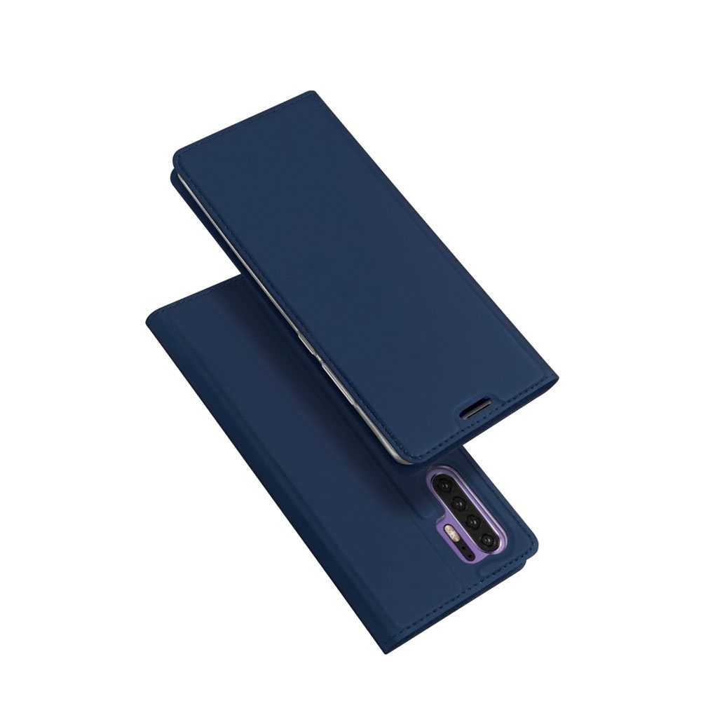 Image of Dux Ducis - Huawei P30 Pro New Edition / P30 Pro Flip Wallet Cover Leder Tasche - Blau bei Apfelkiste.ch