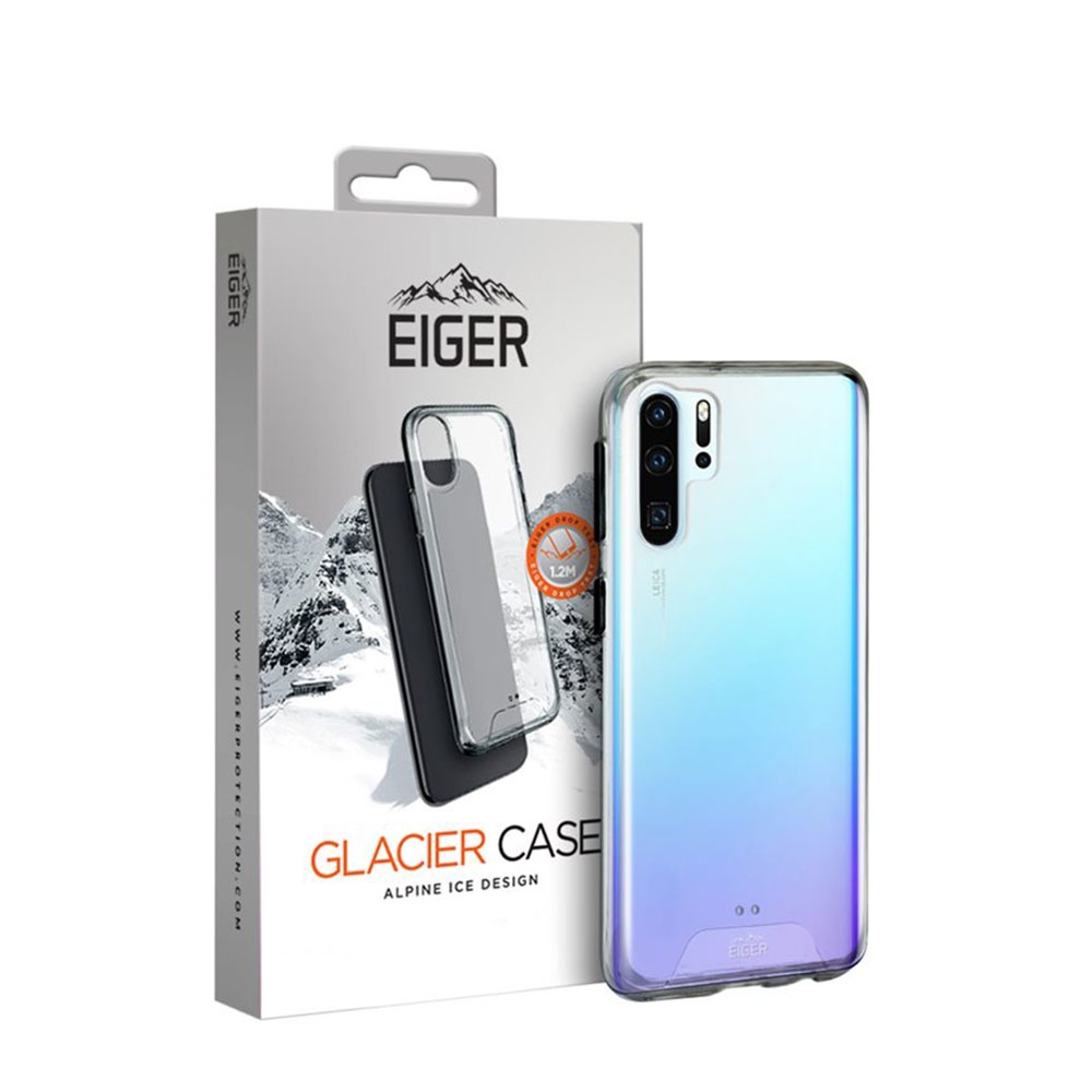 Image of Eiger - Huawei P30 Pro New Edition / P30 Pro Glacier Case Hybrid Schutzhülle (EGCA00178) - Transparent bei Apfelkiste.ch