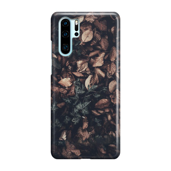 Huawei P30 Pro New Edition / P30 Pro Hardcase Schutzhülle Efeu Laub - Braun