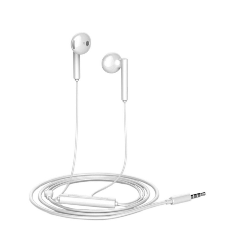 Image of Huawei - In-Ear 3.5 mm Kopfhörer Headset mit Mikrofon (AM115) - Weiss bei Apfelkiste.ch