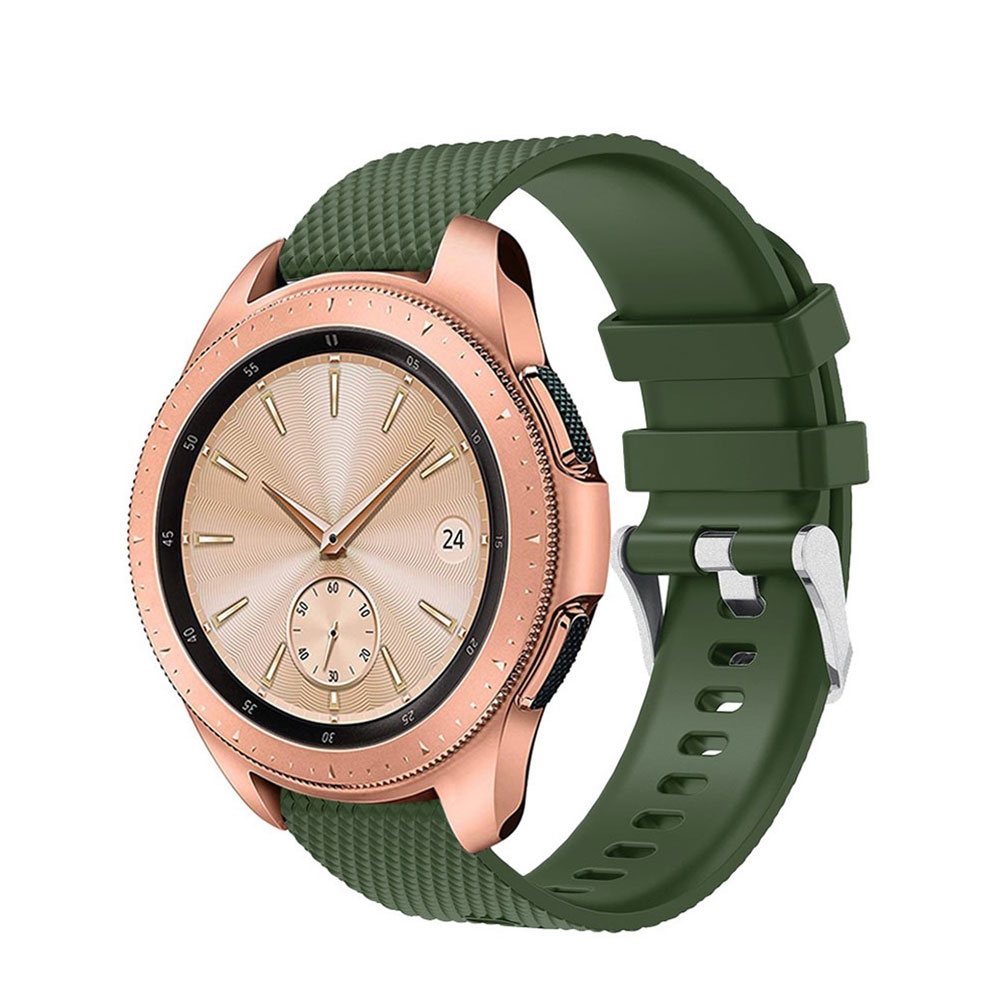 Image of Huawei Watch GT 2 / GT (42mm) Sport Silikon Armband - Grün bei Apfelkiste.ch