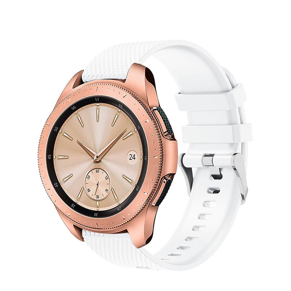 Image of Huawei Watch GT 2 / GT (42mm) Sport Silikon Armband - Weiss bei Apfelkiste.ch