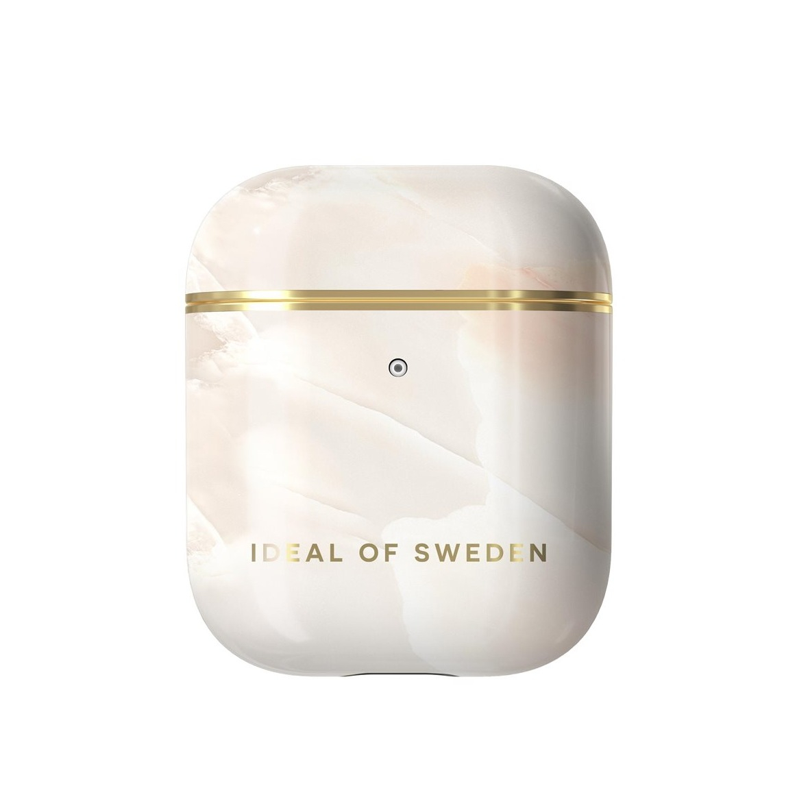 Image of iDeal of Sweden - AirPods (1. & 2. Generation) Printed Case Schutzhülle Abdeckung (IDFAPCSS21-257) - Rose Pearl Marble bei Apfelkiste.ch