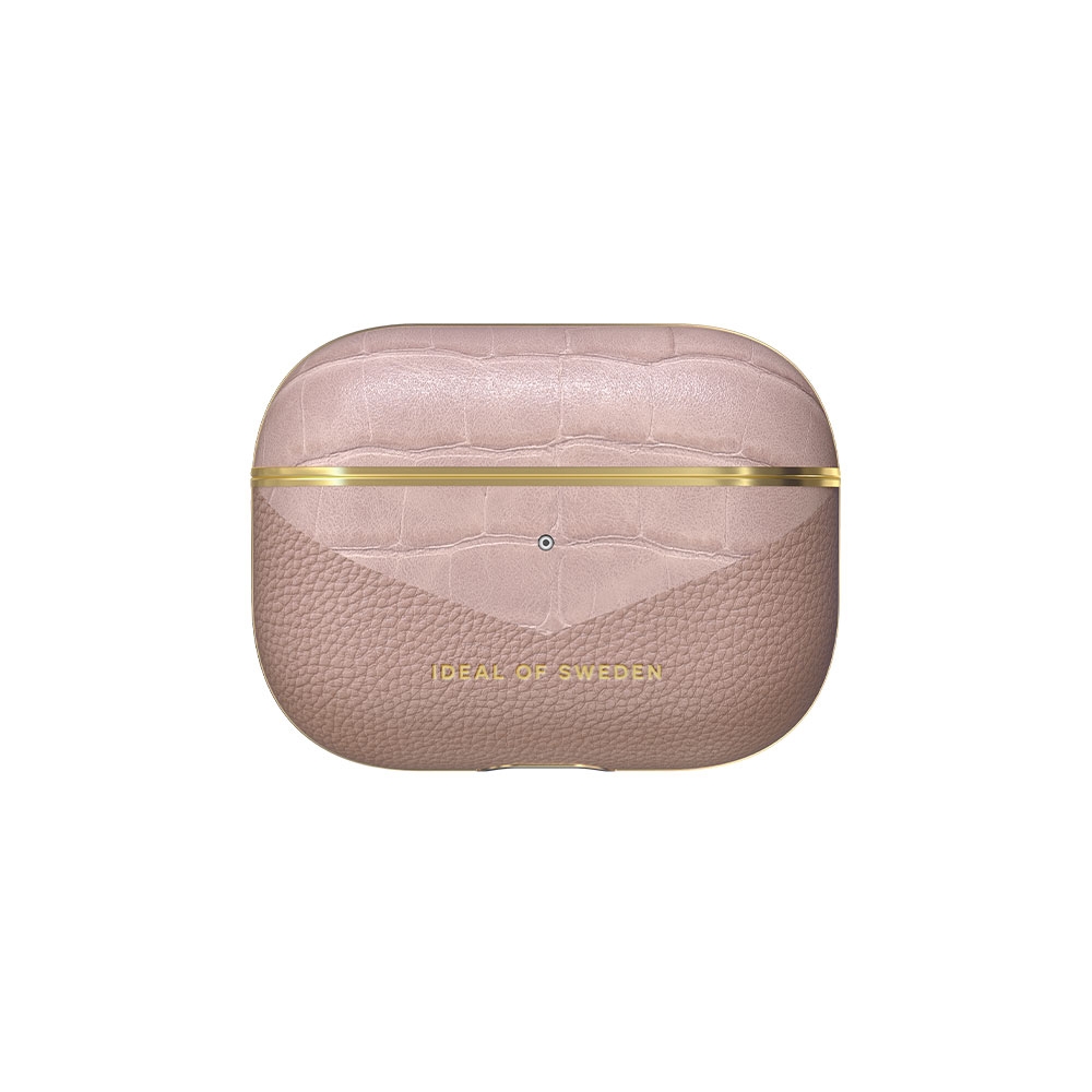 Image of iDeal of Sweden - AirPods Pro Atelier Leder Tasche Schutzhülle Abdeckung (IDFAPC-PRO-202) - Rose Smoke Croco bei Apfelkiste.ch