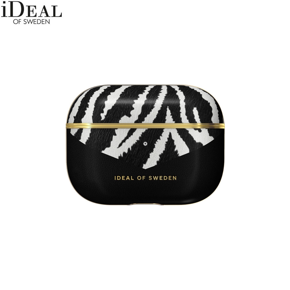 AirPods Pro Atelier Leder Tasche Schutzhülle Abdeckung (IDFAPC-PRO-247) - Zebra Eclipse