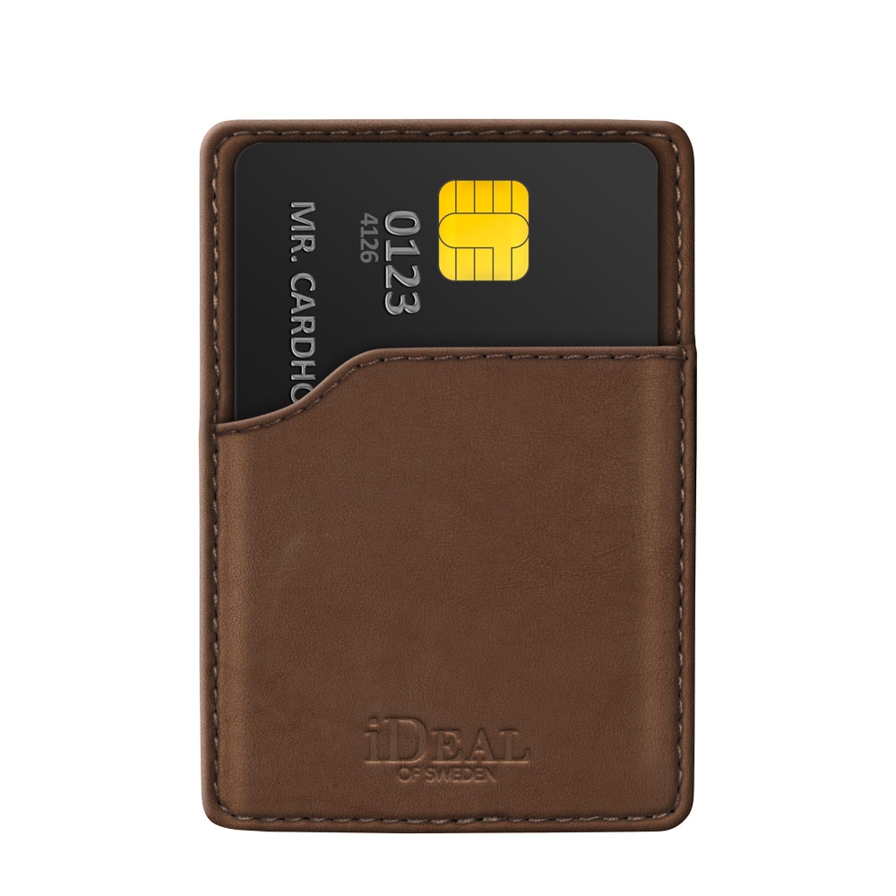 Image of iDeal of Sweden - Como Magnetische Leder Etui Kreditkarten Halterung (IDMCH-COM-03) - Como Brown (Braun) bei Apfelkiste.ch
