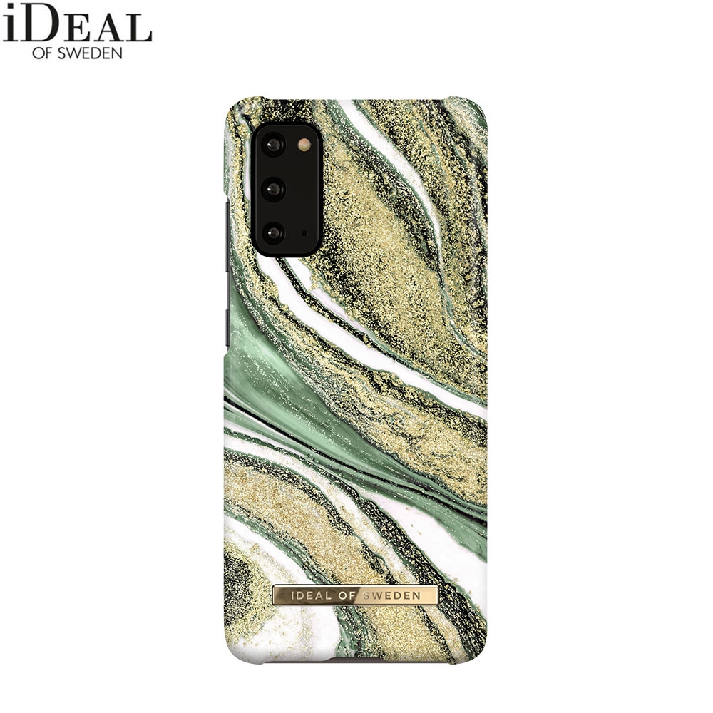 Samsung Galaxy S20 / S20 5G Hardcase Hülle (IDFCSS20-S11E-192) - Cosmic Green Swirl