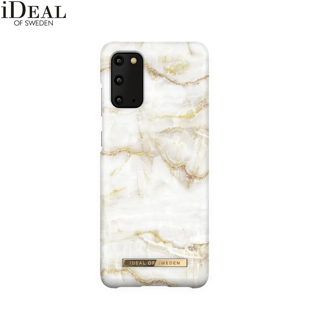 Samsung Galaxy S20 / S20 5G Hardcase Hülle (IDFCSS20-S11E-194) - Golden Pearl Marble