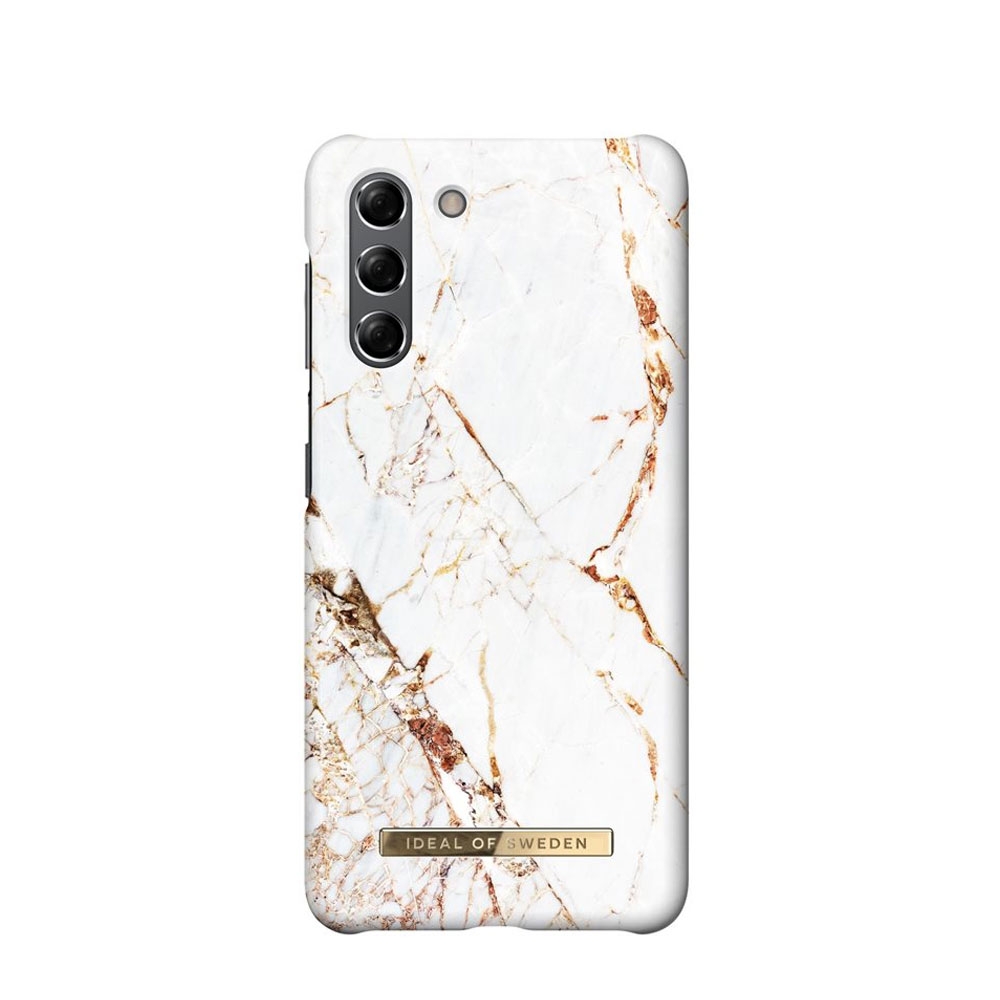 Image of iDeal of Sweden - Samsung Galaxy S21 5G Hardcase Hülle (IDFCA16-S21-46) - Carrara Gold bei Apfelkiste.ch