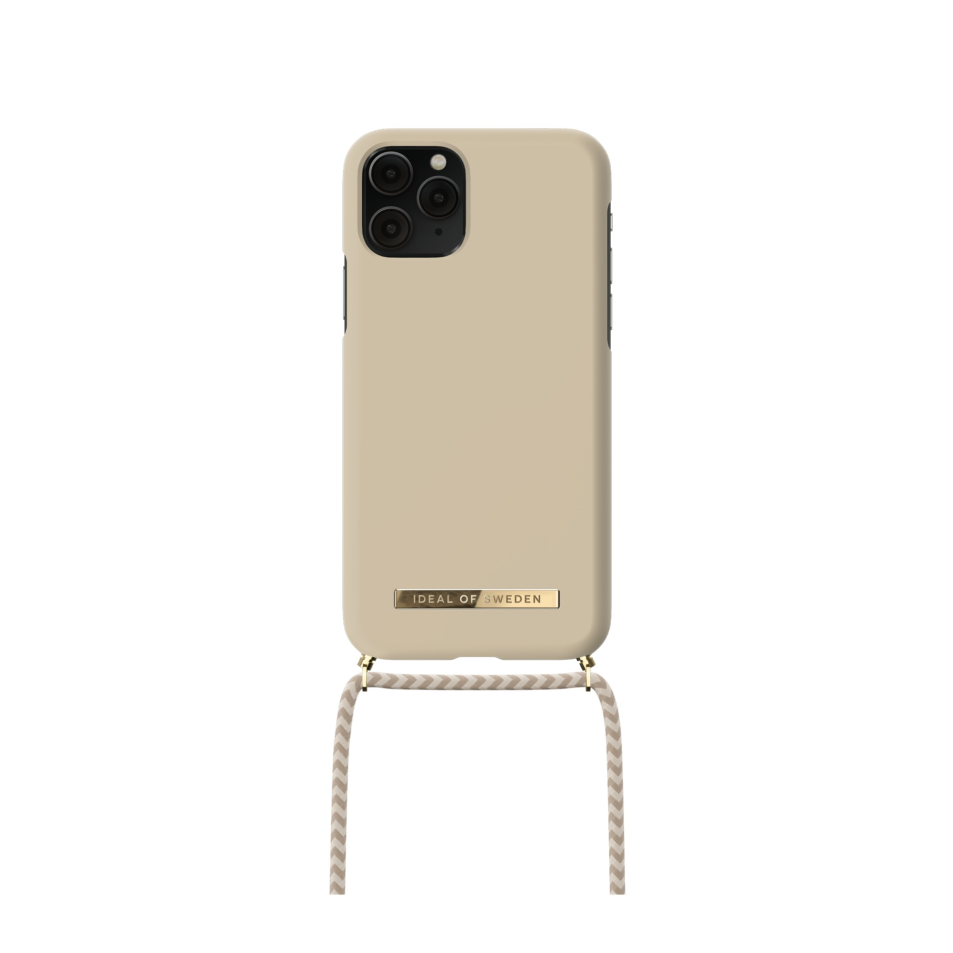 Image of iDeal of Sweden - iPhone 11 Pro / iPhone Xs / X Necklace Case Hardcase Hülle Ordinary + Handykette (IDPNSS21-I1958-299) - Cream Beige bei Apfelkiste.ch