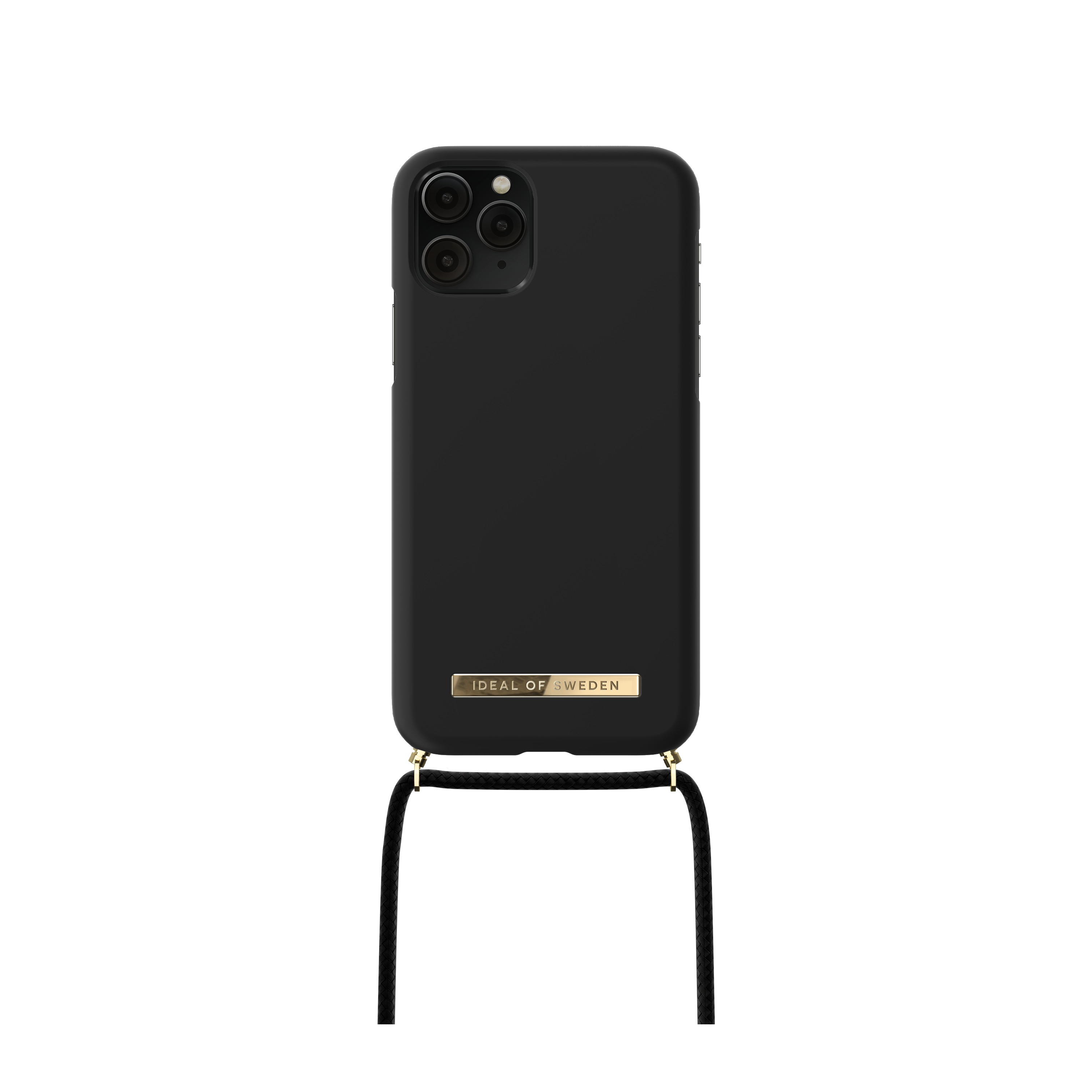 Image of iDeal of Sweden - iPhone 11 Pro / iPhone Xs / X Necklace Case Hardcase Hülle Ordinary + Handykette (IDPNSS21-I1958-267) - Jet Black bei Apfelkiste.ch