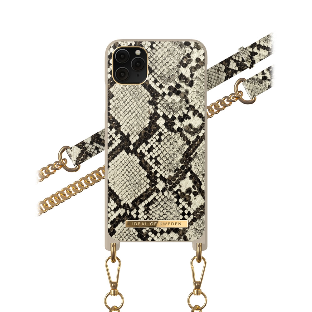 Image of iDeal of Sweden - iPhone 11 Pro Max / iPhone Xs Max Necklace Case Hardcase Hülle + Handykette (IDNCSS20-I1965-203) - Desert Python bei Apfelkiste.ch