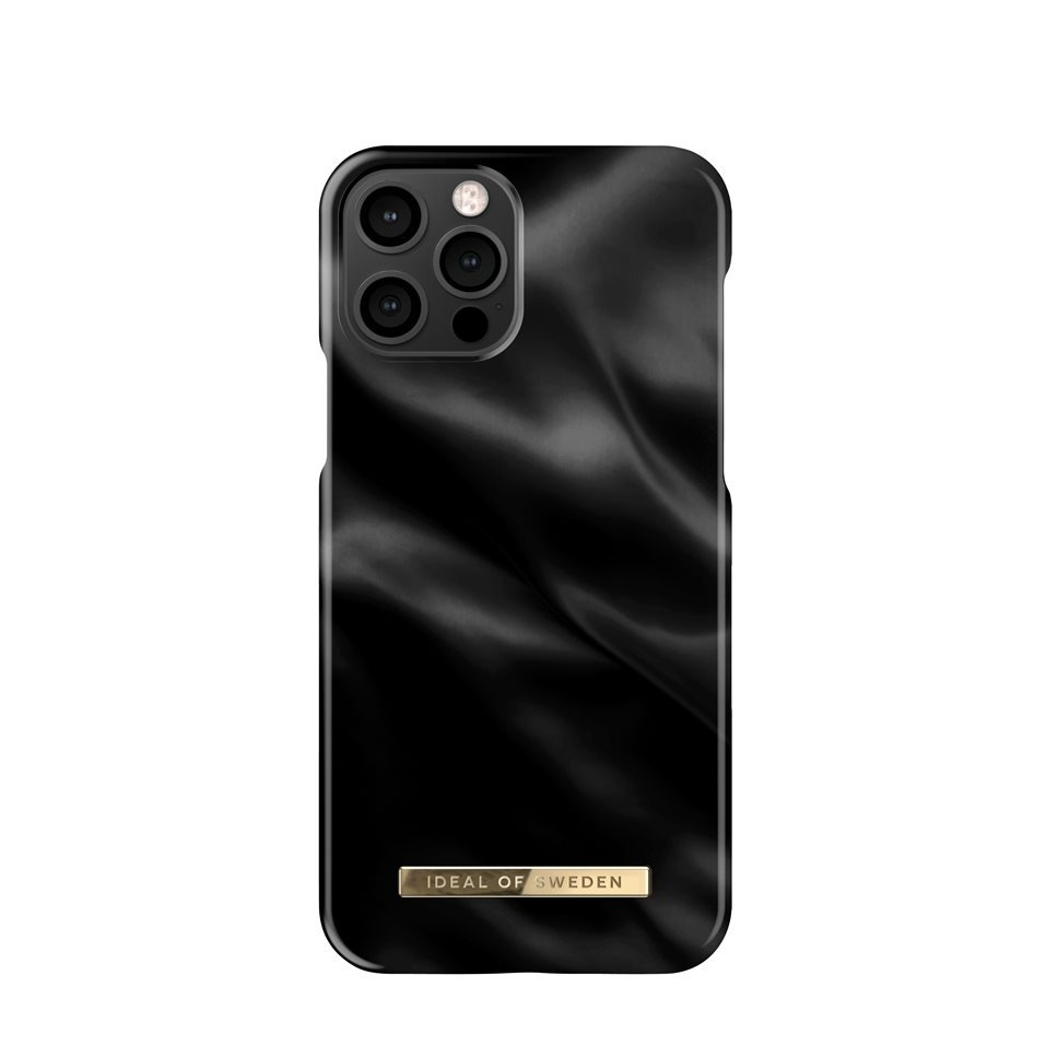 Image of iDeal of Sweden - iPhone 12 / iPhone 12 Pro Hardcase Hülle (IDFCSS21-I2061-312) - Black Satin bei Apfelkiste.ch