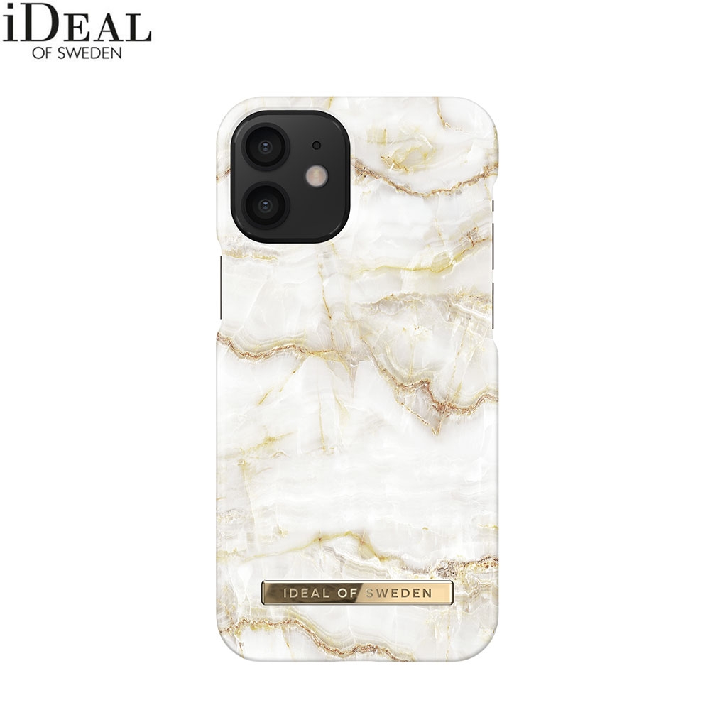 iPhone 12 Mini Hardcase Hülle (IDFCSS20-I2054-194) - Golden Pearl Marble