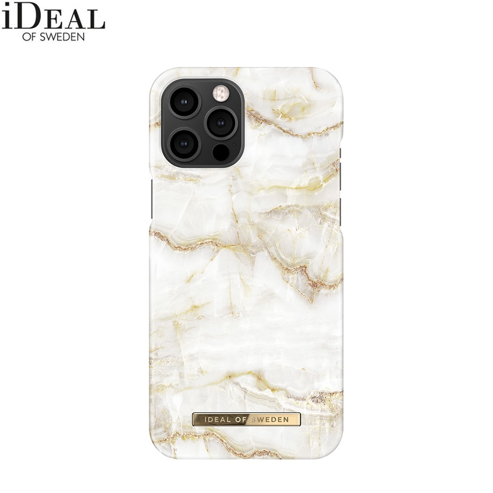 iPhone 12 Pro Max Hardcase Hülle (IDFCSS20-I2067-194) - Golden Pearl Marble