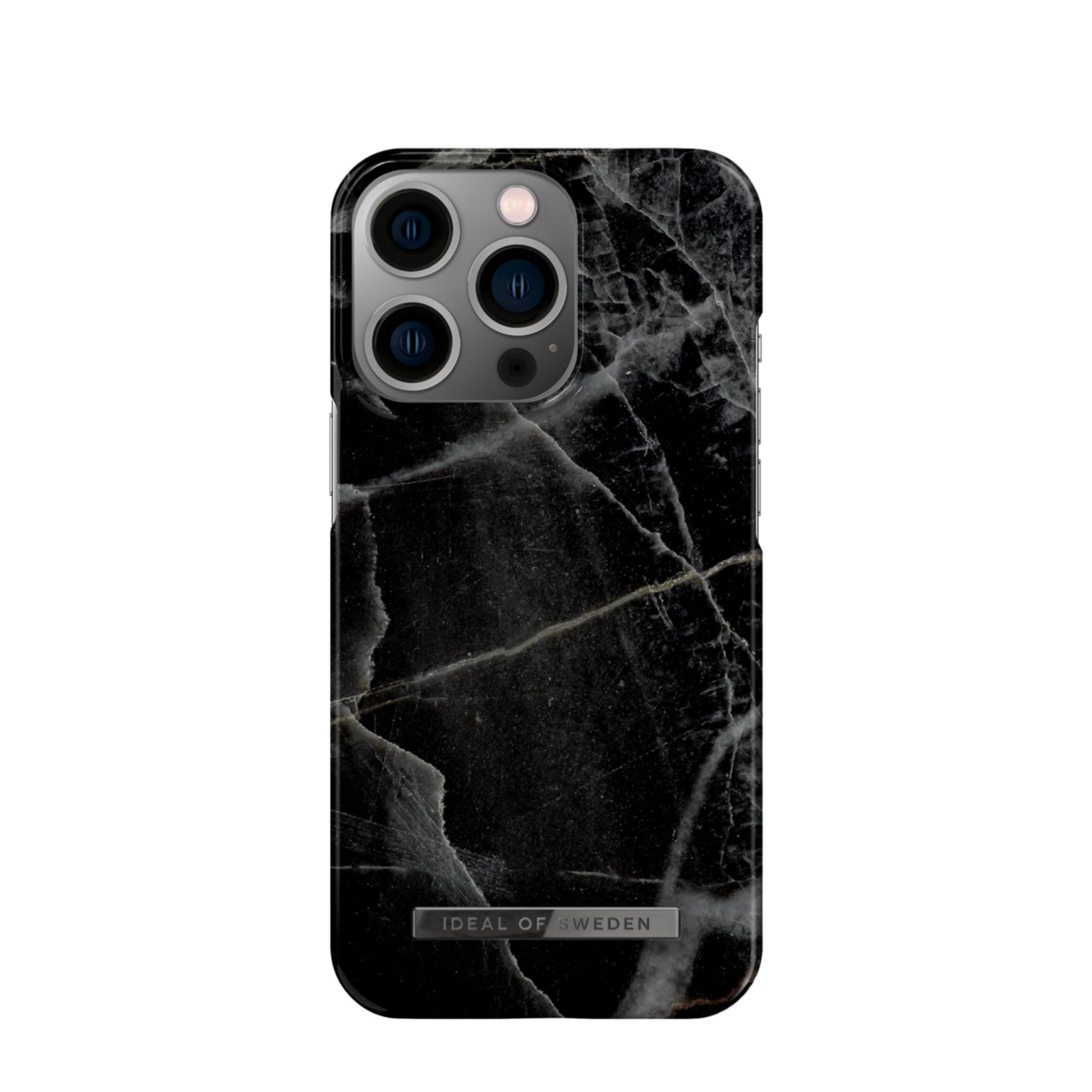 Image of iDeal of Sweden - iPhone 13 Pro Hardcase Hülle (IDFCAW21-I2161P-358) - Black Thunder Marble bei Apfelkiste.ch