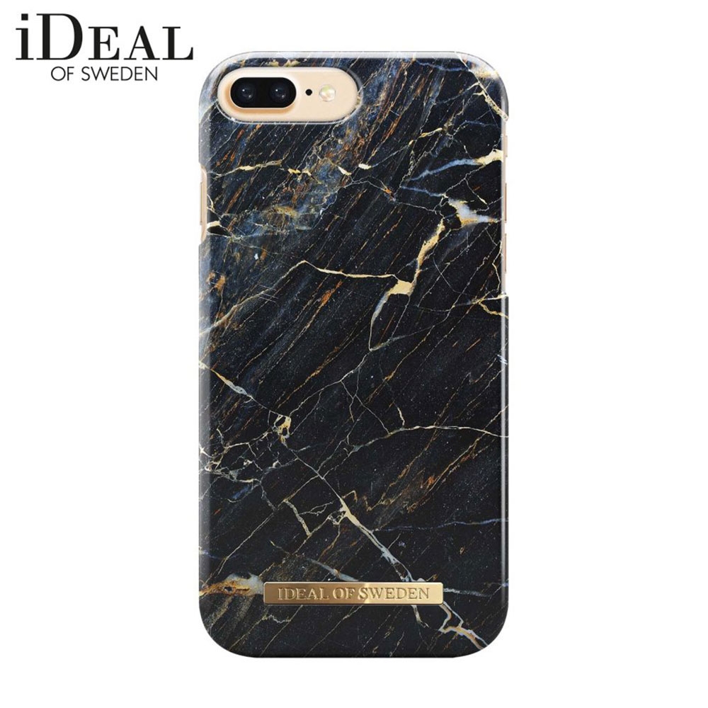 iPhone 8 Plus / 7 Plus / 6S Plus / 6 Plus Hardcase Hülle (IDFCA16-I7P-49) - Port Laurent Marble Marmor