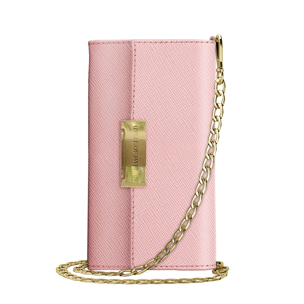 Image of iDeal of Sweden - iPhone Xs Max Crossbody Kensington Saffiano Handy Clutch aus Leder (IDKCC-IXSM-51) - Rosa bei Apfelkiste.ch