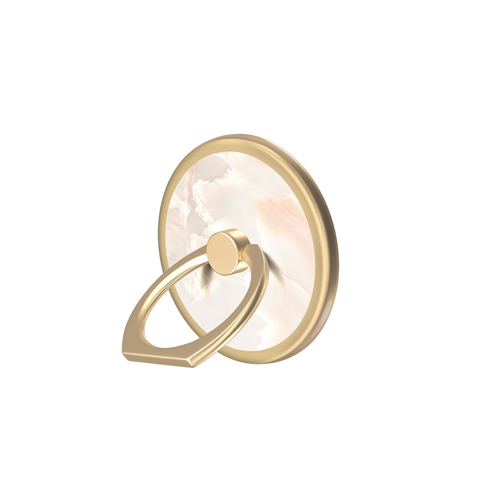 Image of iDeal of Sweden - Magnetische Finger Griff Ring Halterung 360 Grad für Smartphones + Magneteinlage (IDMRMSS21-257) - Rose Pearl Marble bei Apfelkiste.ch