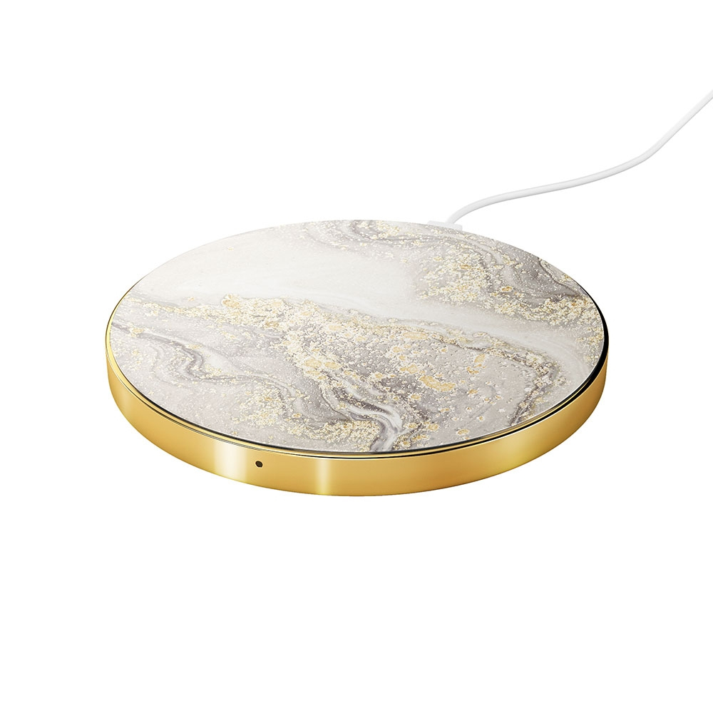 Image of iDeal of Sweden - Qi Induktionsladegerät Wireless Ladestation 10W (IDFQI-121) - Sparkle Greige Marble bei Apfelkiste.ch