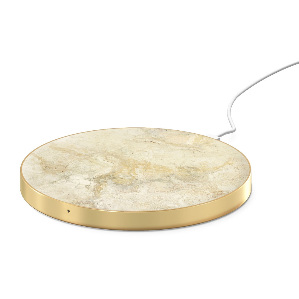 Image of iDeal of Sweden - Qi Induktionsladegerät Wireless Ladestation 10W (IDFQI-195) - Sandstorm Marble bei Apfelkiste.ch