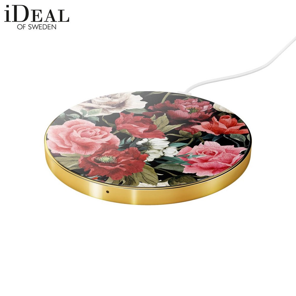 Qi Induktionsladegerät Wireless Ladestation 10W (IDFQI-63) - Antique Roses