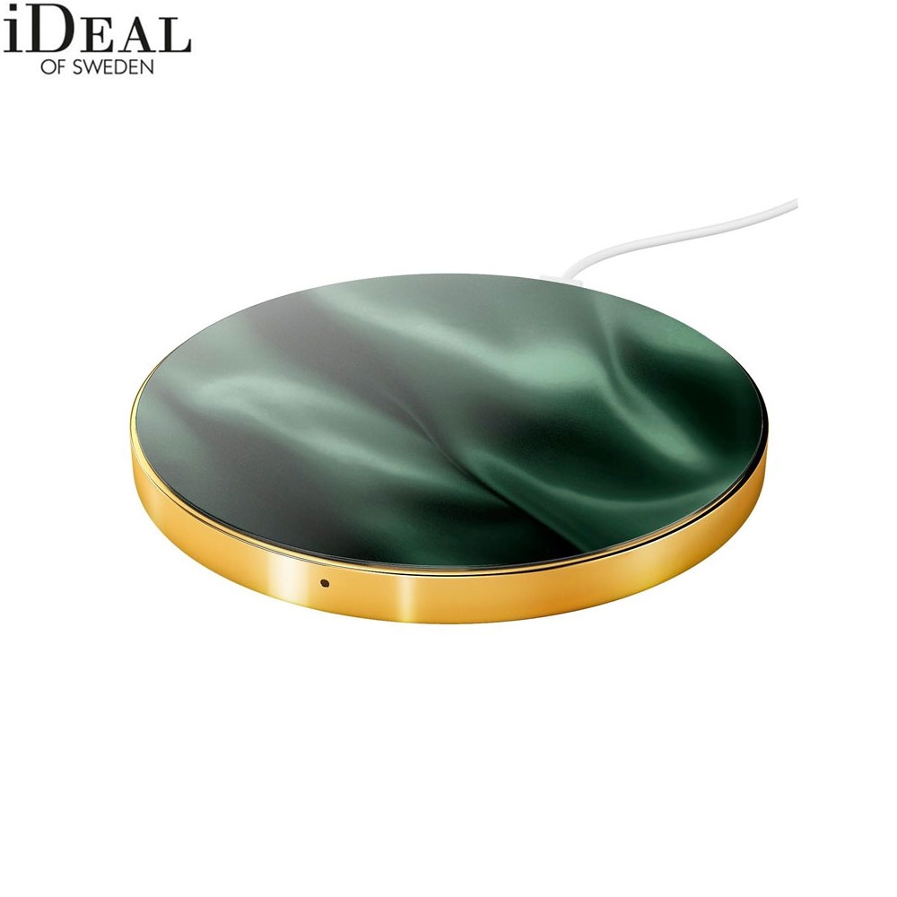 Qi Induktionsladegerät Wireless Ladestation 10W (IDFQI-154) - Emerald Satin