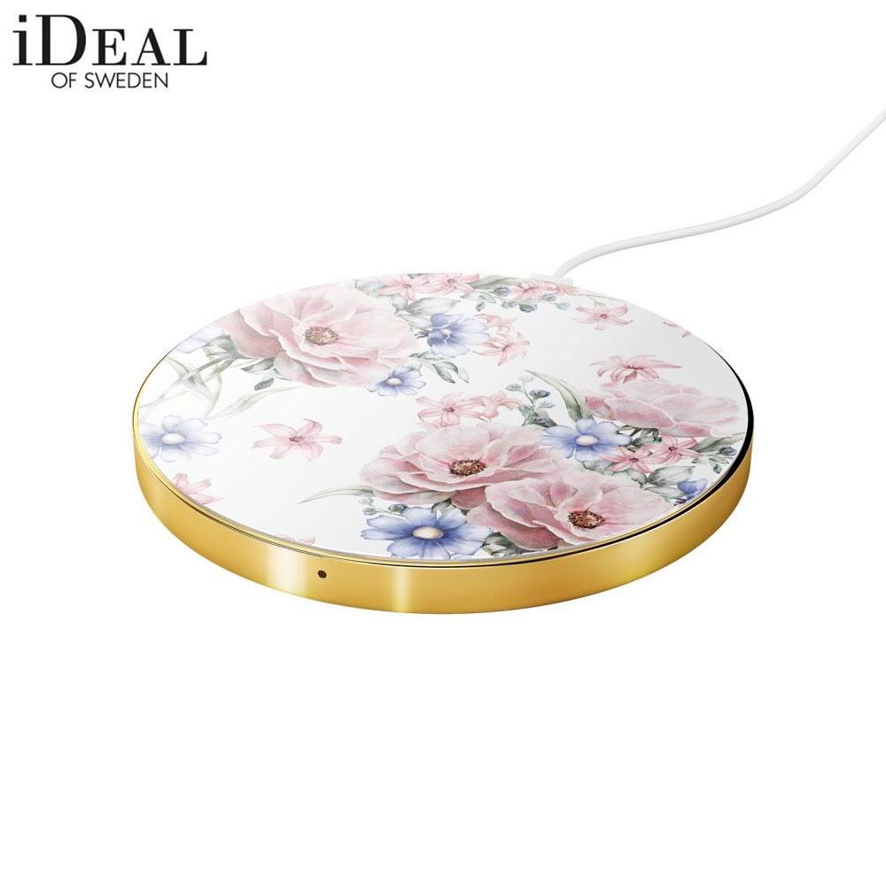 Qi Induktionsladegerät Wireless Ladestation 10W (IDFQI-58) - Floral Romance